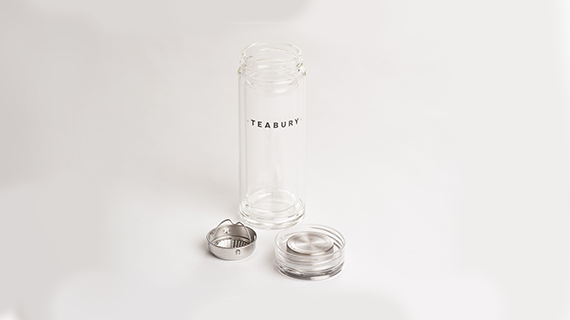 Teabury - Black Tea Flask & Strainer